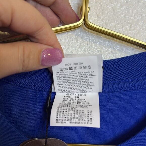 NWT- BAPE -Shark Tee- Dark Blue- Size XXL - Picture 10 of 13